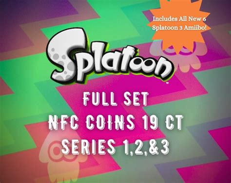 Splatoon Full Set 19 PCS 